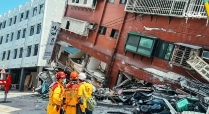 Tayvan’daki depremde can kaybı 16’ya yükseldi, yeni görüntüler ortaya çıktı