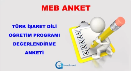 Türk İşaret Dili Öğretim Programı Değerlendirme Anketi